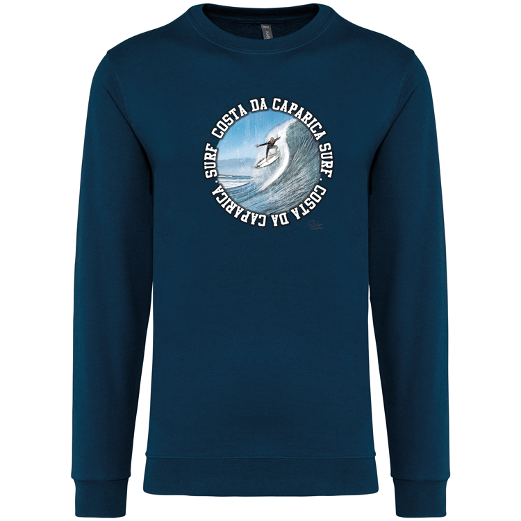 Sweatshirt Kariban sem Capuz Monster Waves 2 Costa da Caparica