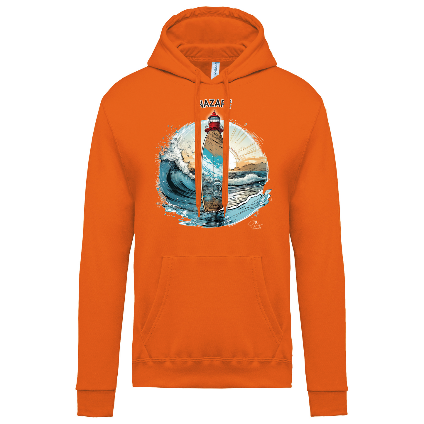 Sweatshirt Kariban com Capuz Sol Nazaré