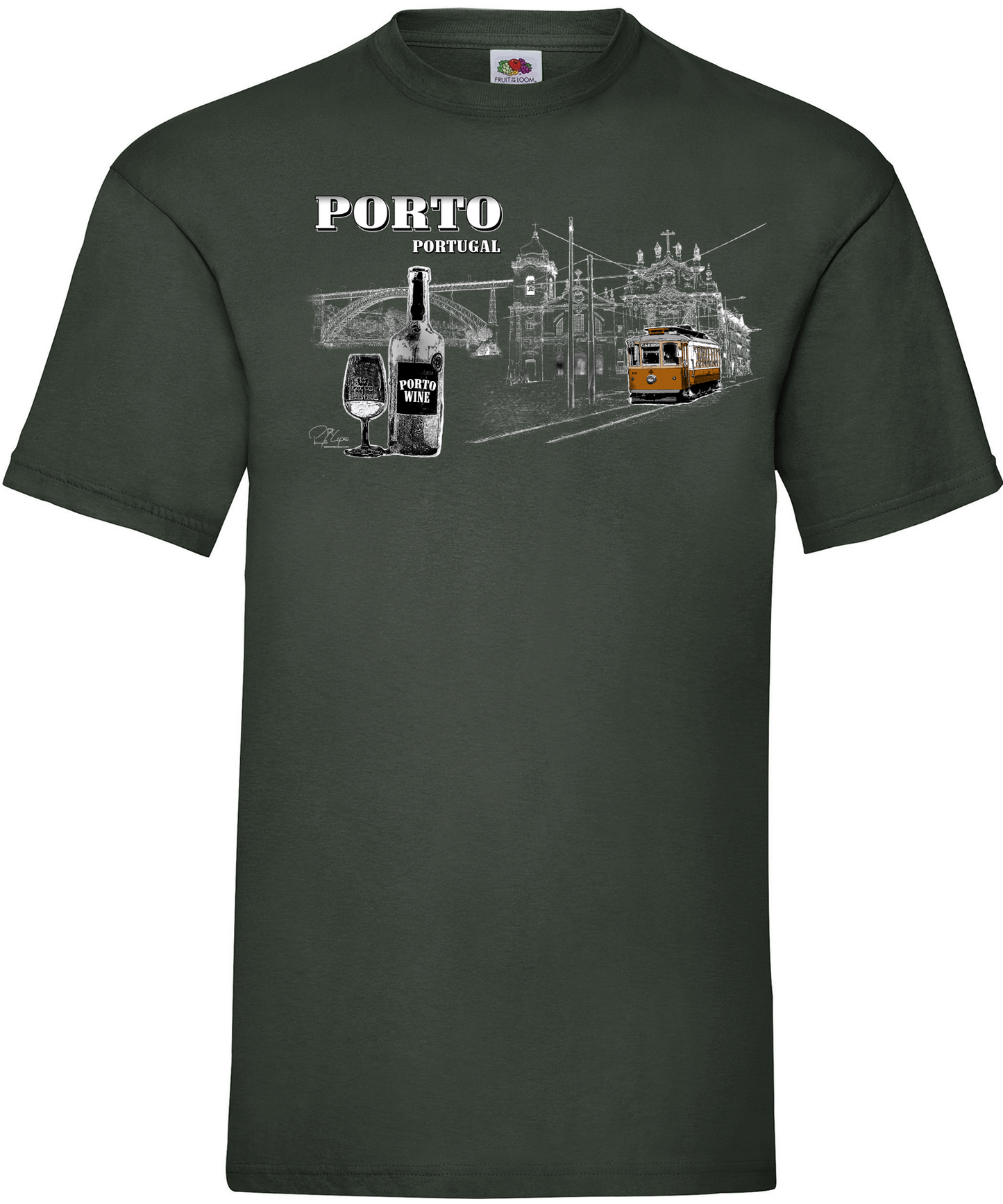 T-shirt Monumentos Porto