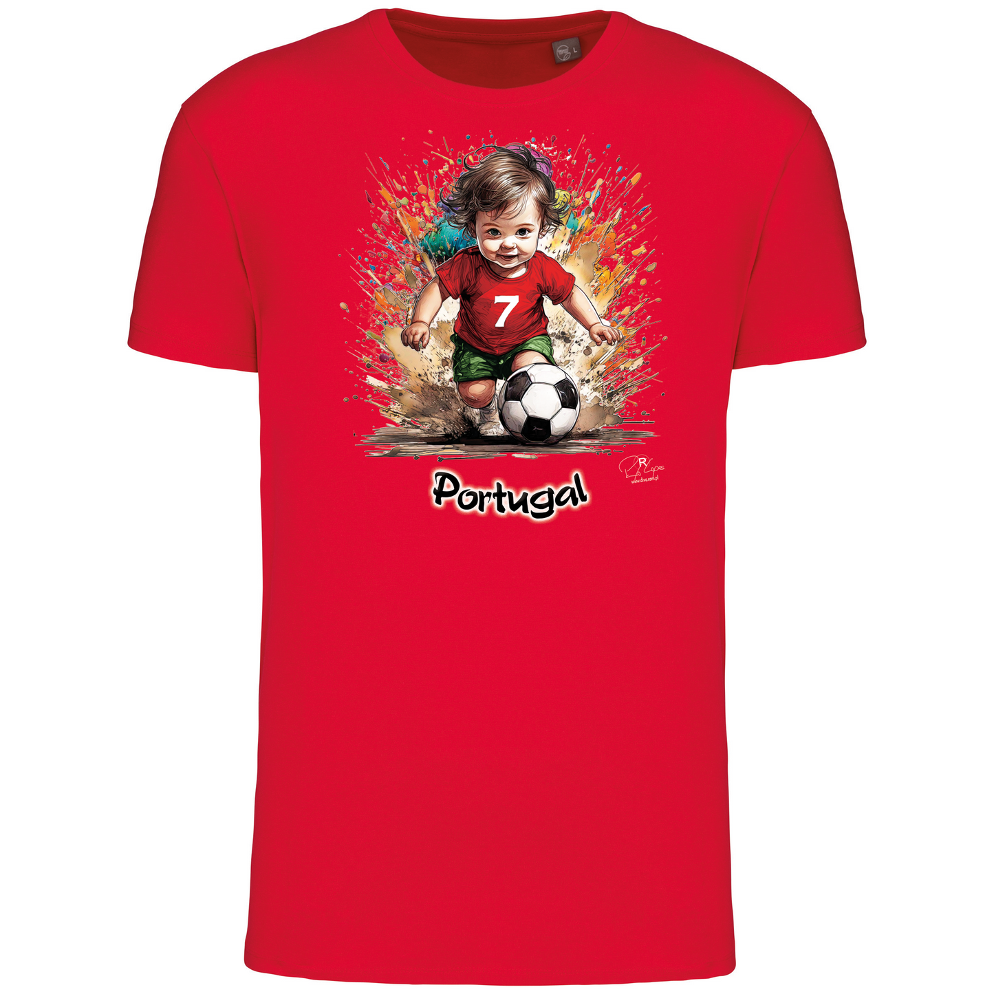 T-Shirt Algodão Biológico 7 Portugal