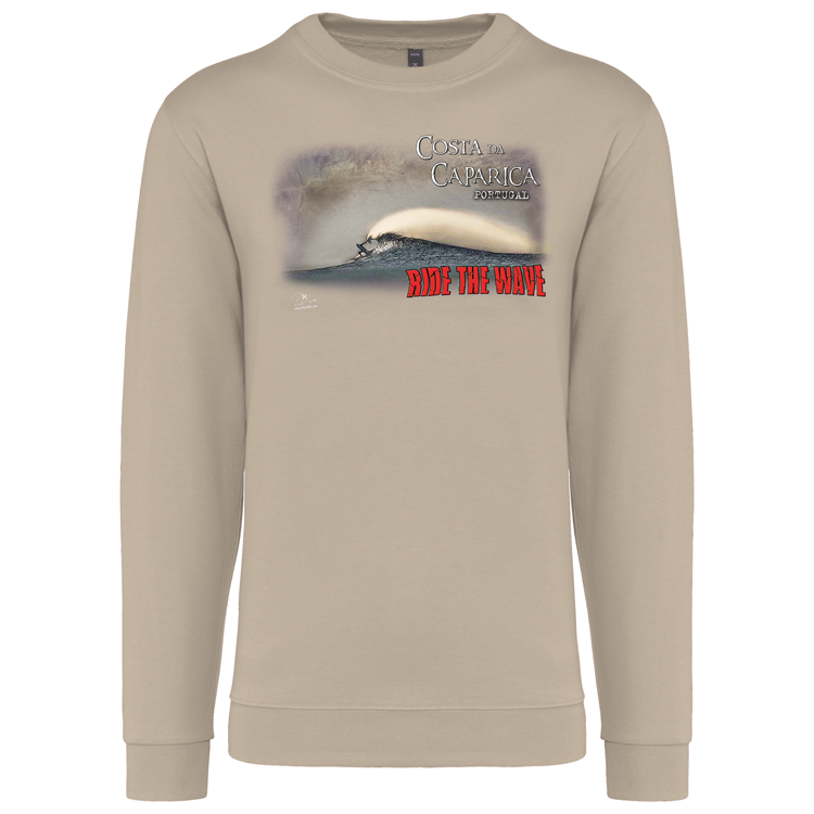 Sweatshirt Kariban sem Capuz Ride the Wave Costa da Caparica