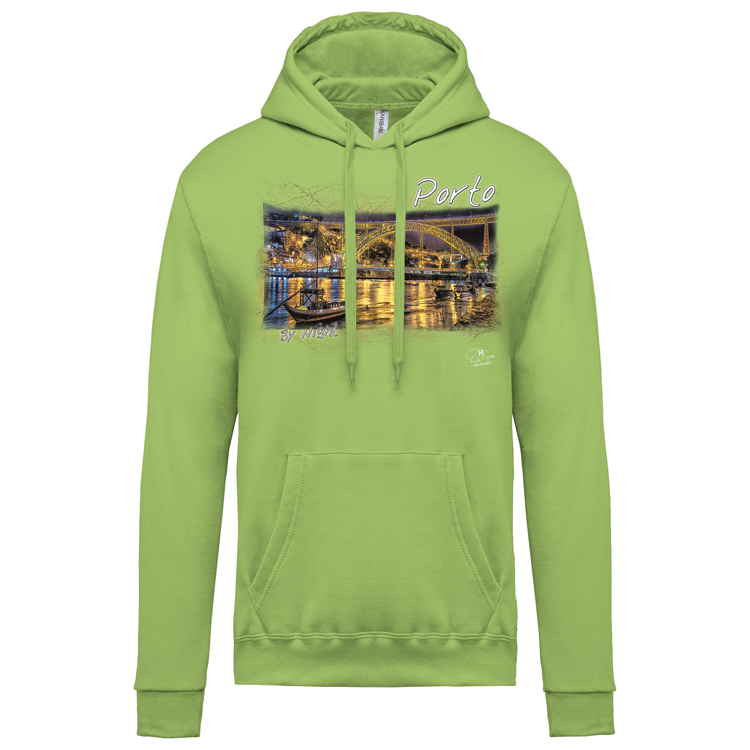 Sweatshirt Kariban com Capuz Porto by Night