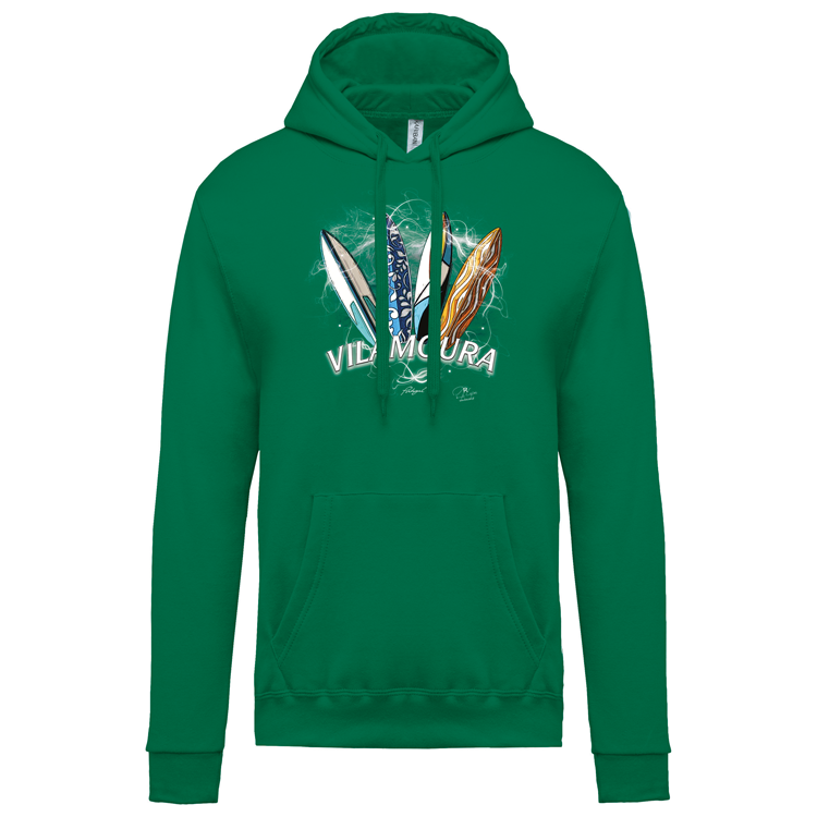 Sweatshirt Kariban com Capuz Surfboards Vilamoura