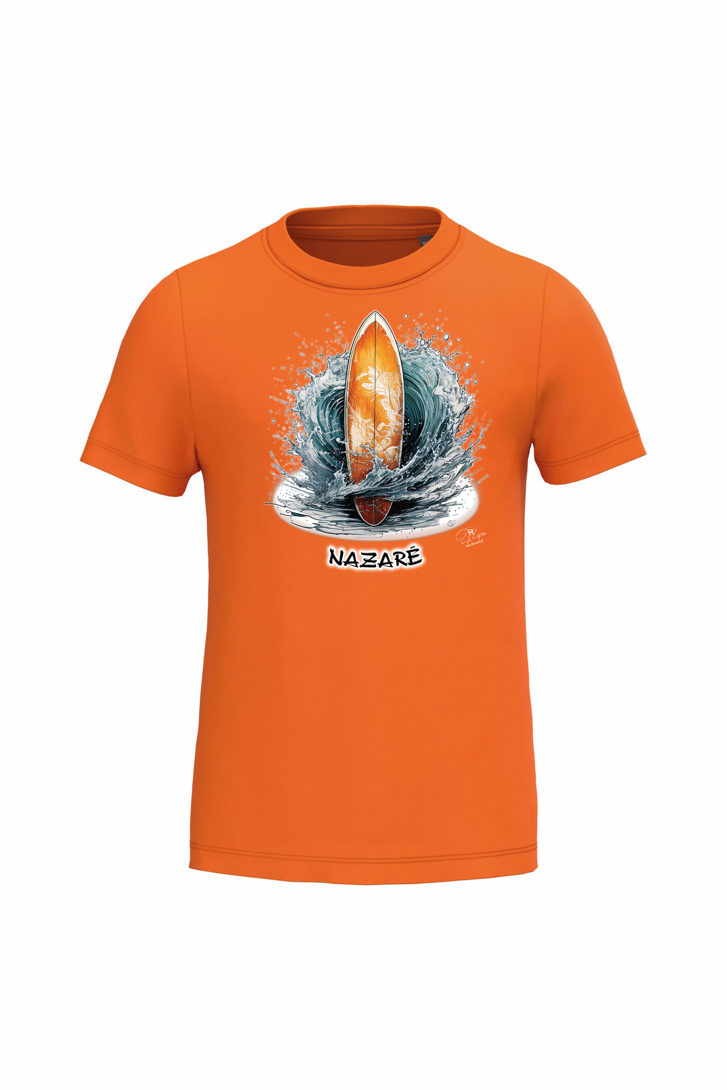 T-shirt de Criança Kariban Prancha Nazaré