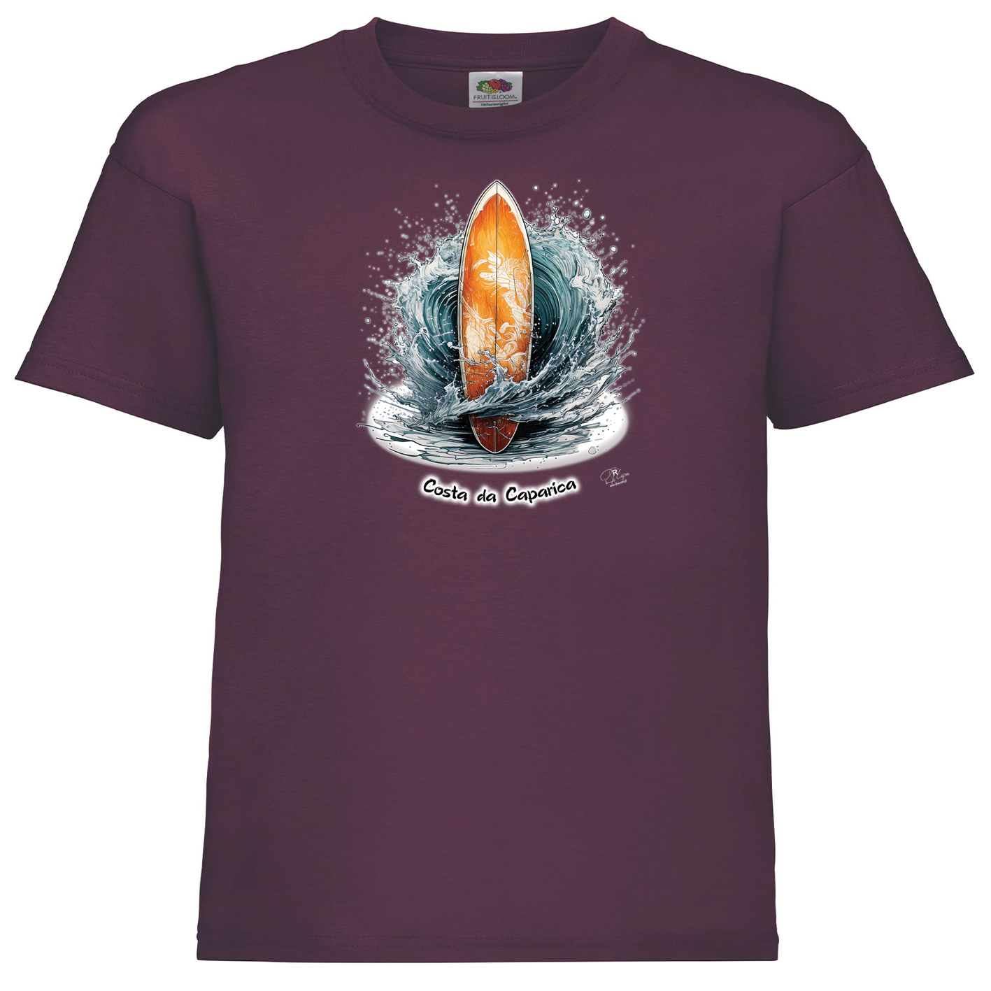 T-shirt Fruit of the Loom Kids Prancha Costa da Caparica