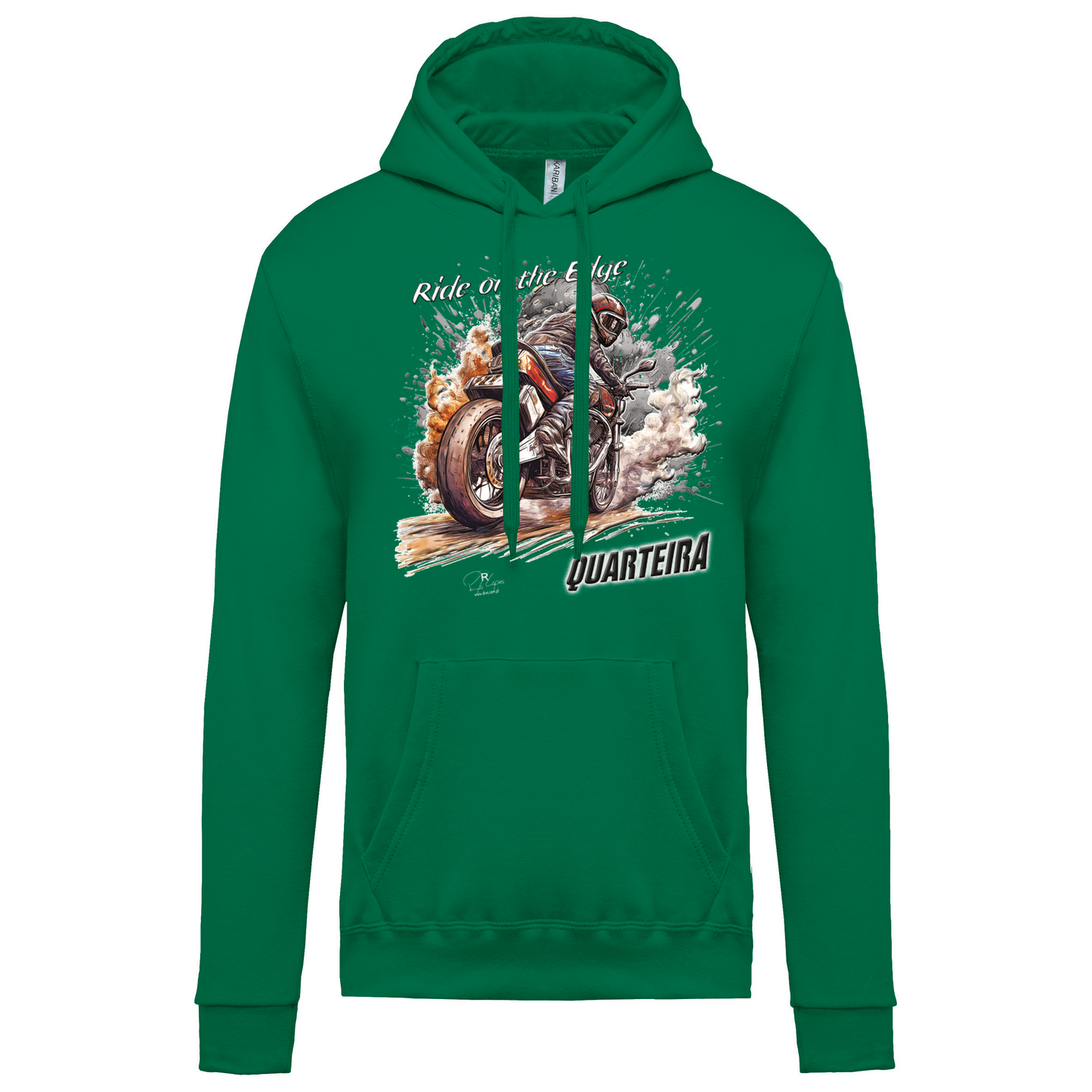 Sweatshirt Kariban com Capuz Ride on the Edge Quarteira