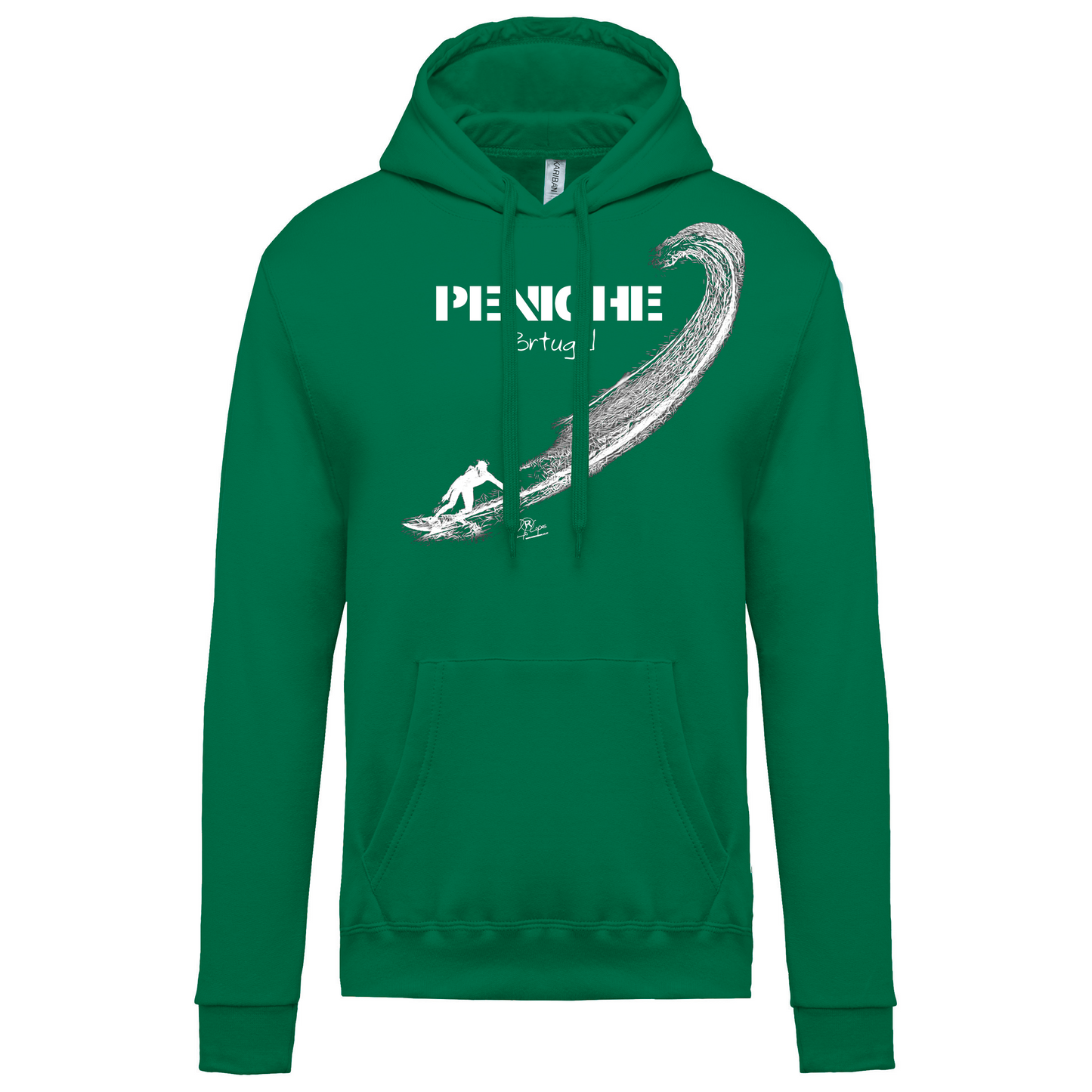 Sweatshirt Kariban com Capuz Surf Peniche