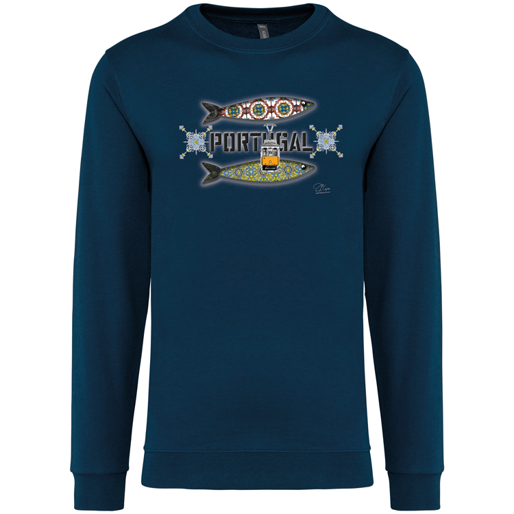 Sweatshirt Kariban sem Capuz Duas Sardinhas Coimbra