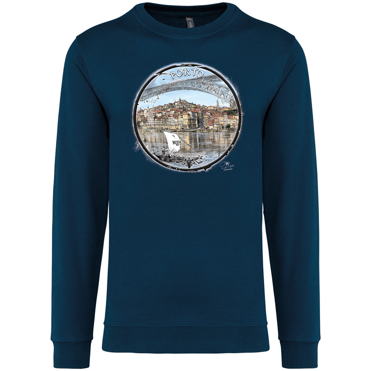 Sweatshirt Kariban sem Capuz Selo Porto