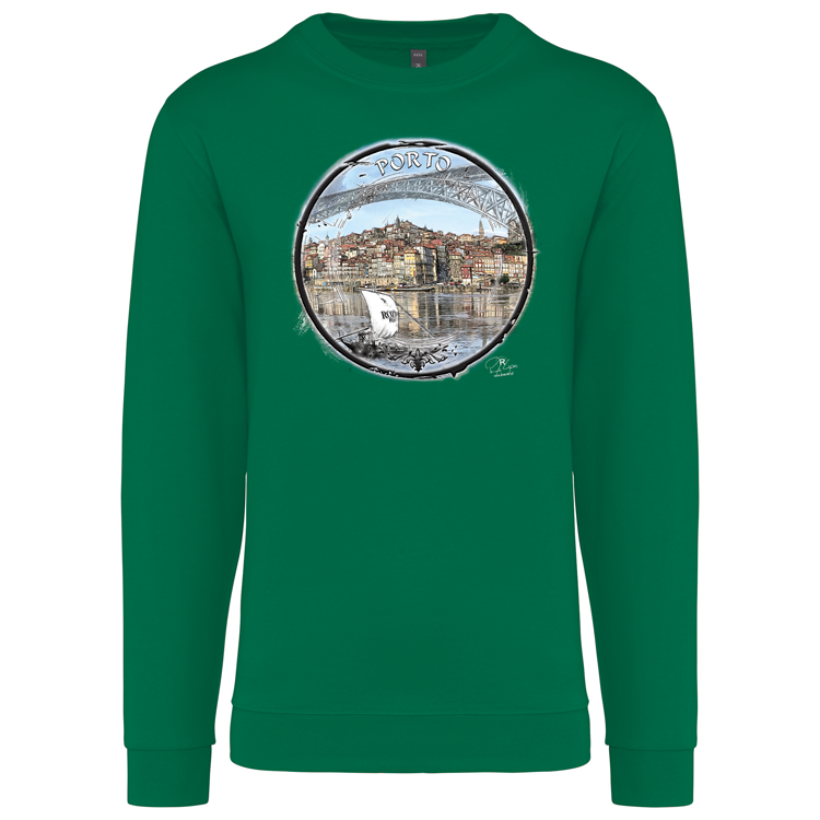 Sweatshirt Kariban sem Capuz Selo Porto