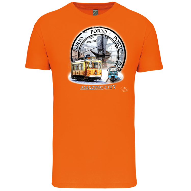 T-Shirt Algodão Biológico Amazing City Porto