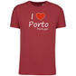T-Shirt Algodão Biológico I Love Porto