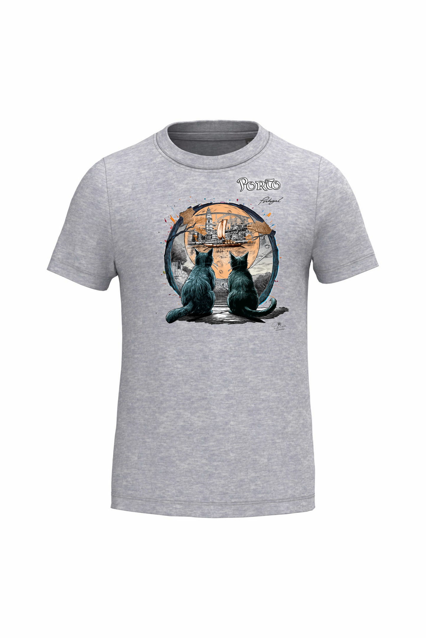 T-shirt de Criança Kariban Luar Porto