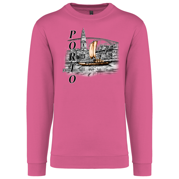 Sweatshirt Kariban sem Capuz Ribeira