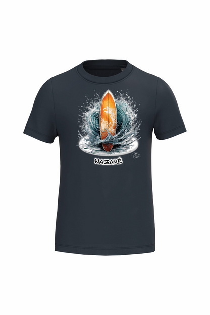 T-shirt de Criança Kariban Prancha Nazaré