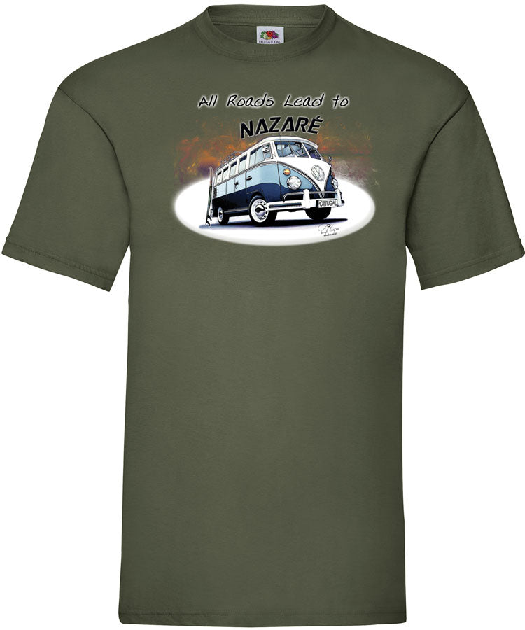 T-shirt All Roads Lead to Nazaré