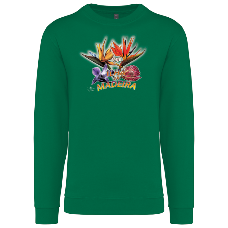 Sweatshirt Kariban sem Capuz Estrelícias