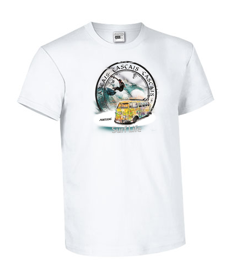 T-shirt Kids Surf Life Cascais