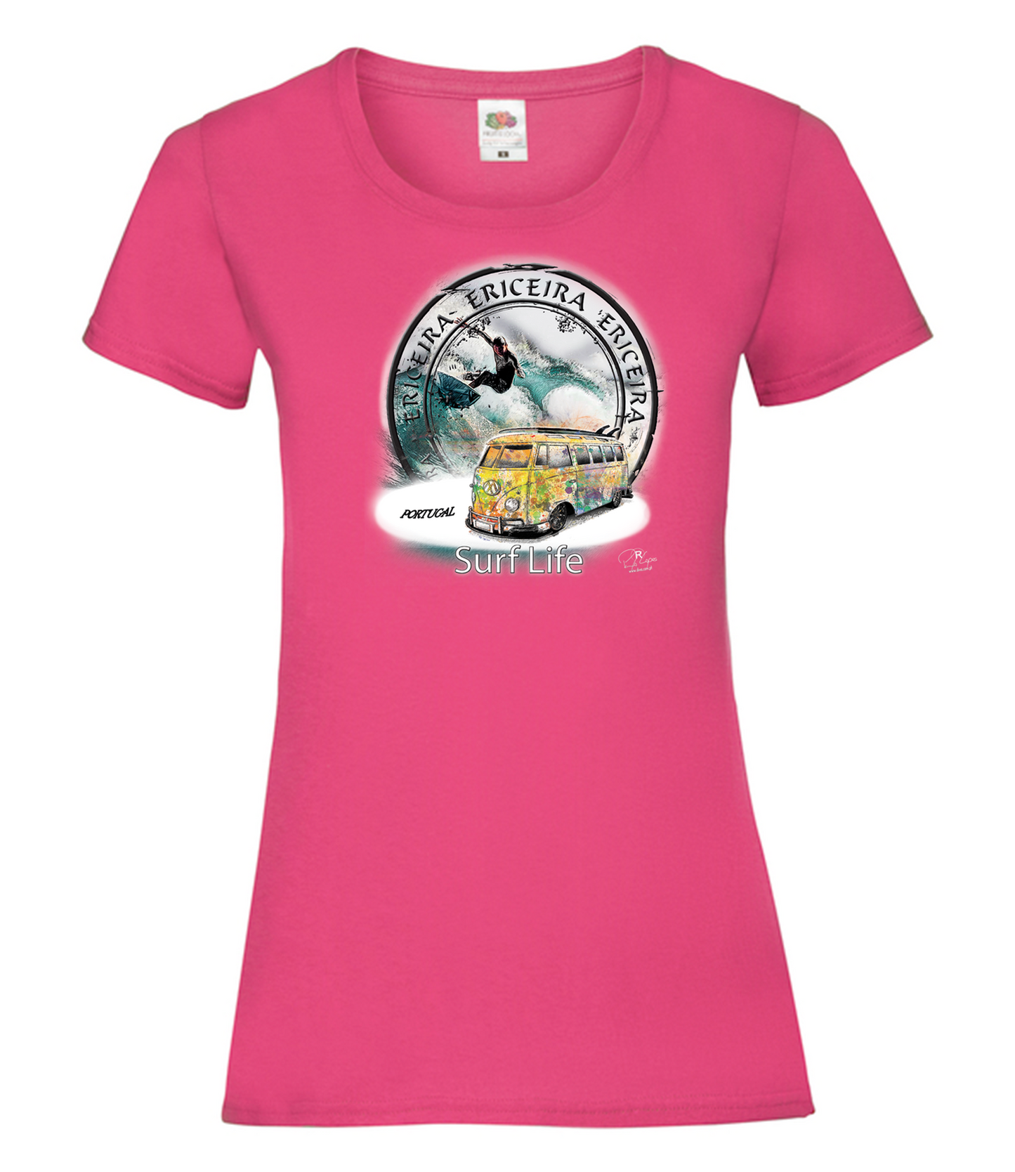 T-shirt Senhora Surf Life Ericeira