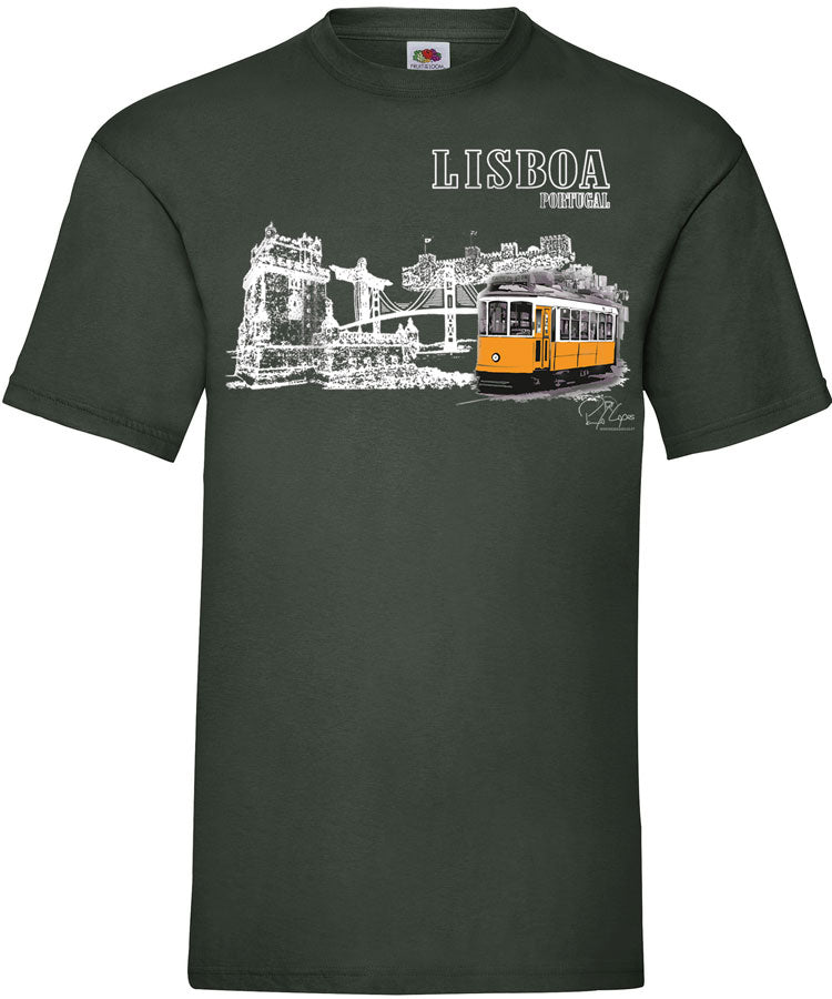 T-shirt Monumentos Lisboa