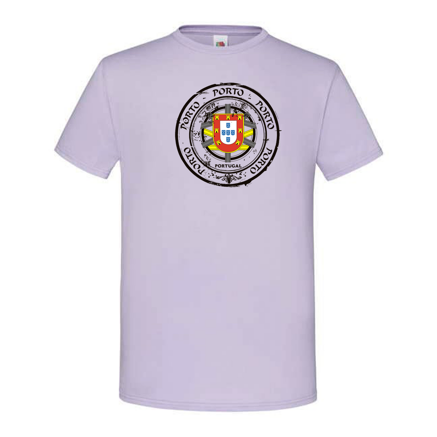 T-shirt Fruit of the Loom, Iconic, 150g, Selo Escudo Porto