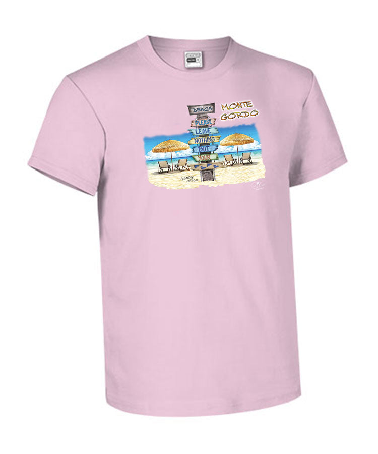 T-shirt Kids Pegadas Monte Gordo