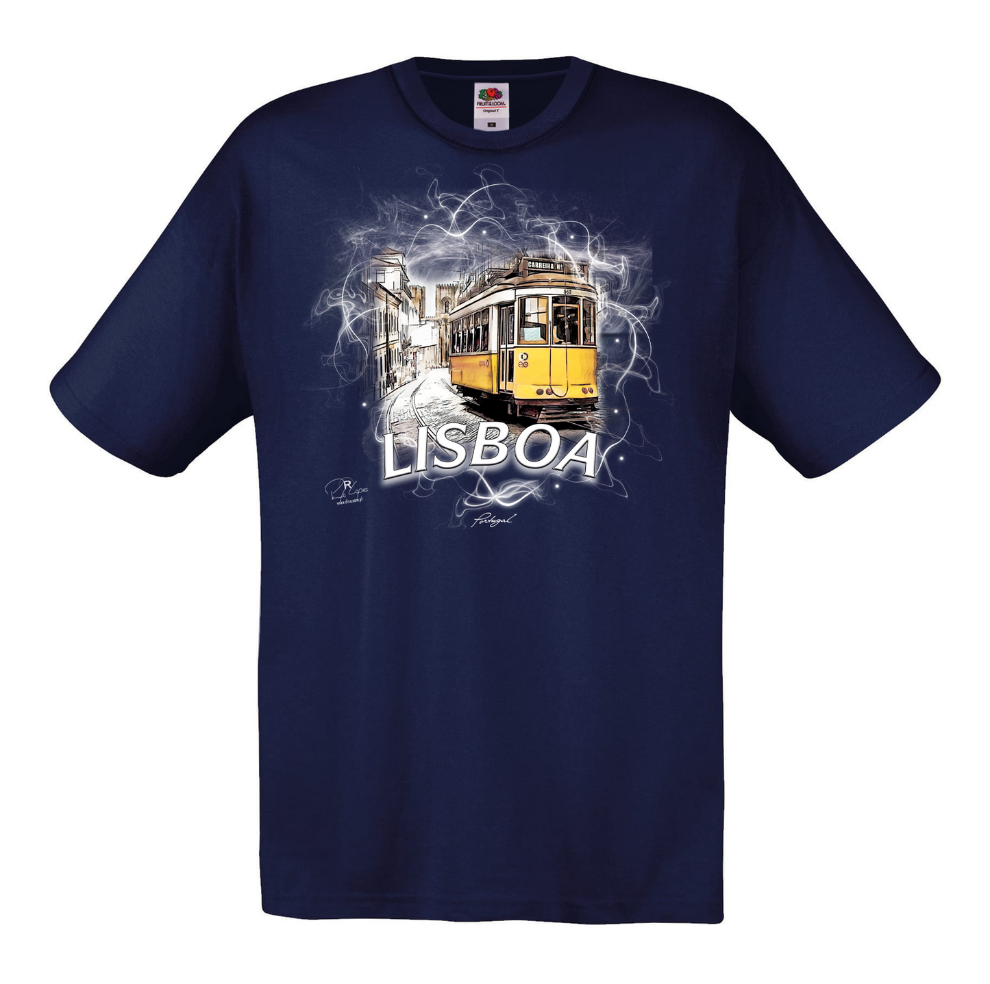 T-shirt Fruit of the Loom, Original 145g, Carreira 28 Lisboa