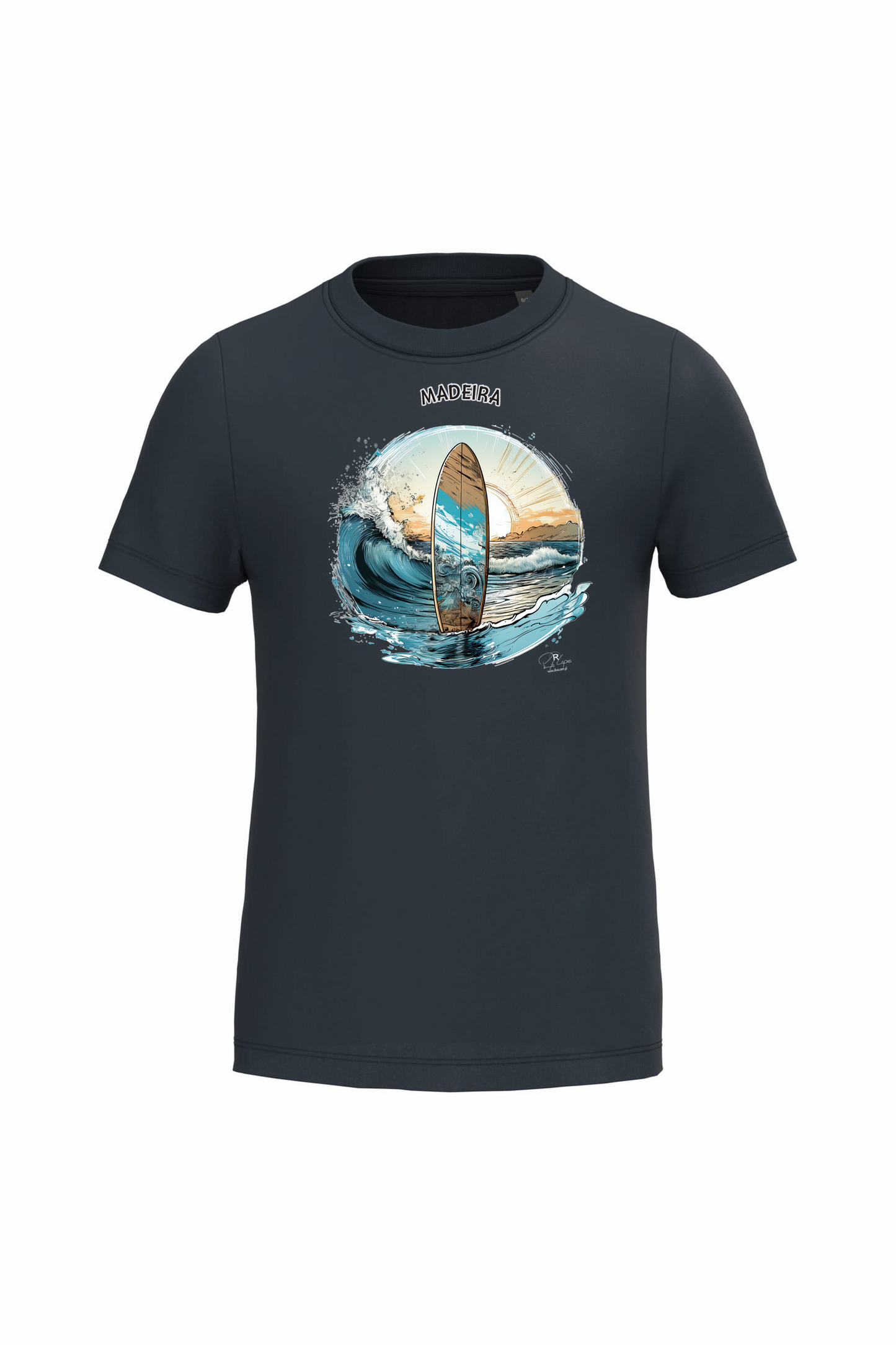 T-shirt de Criança Kariban Sol Madeira