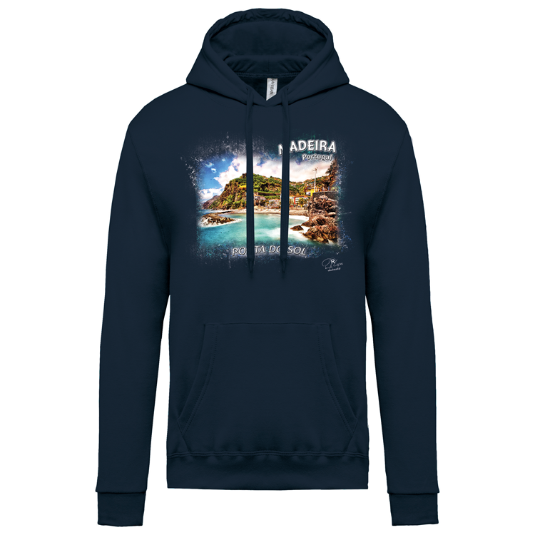 Sweatshirt Kariban com Capuz Ponta do Sol