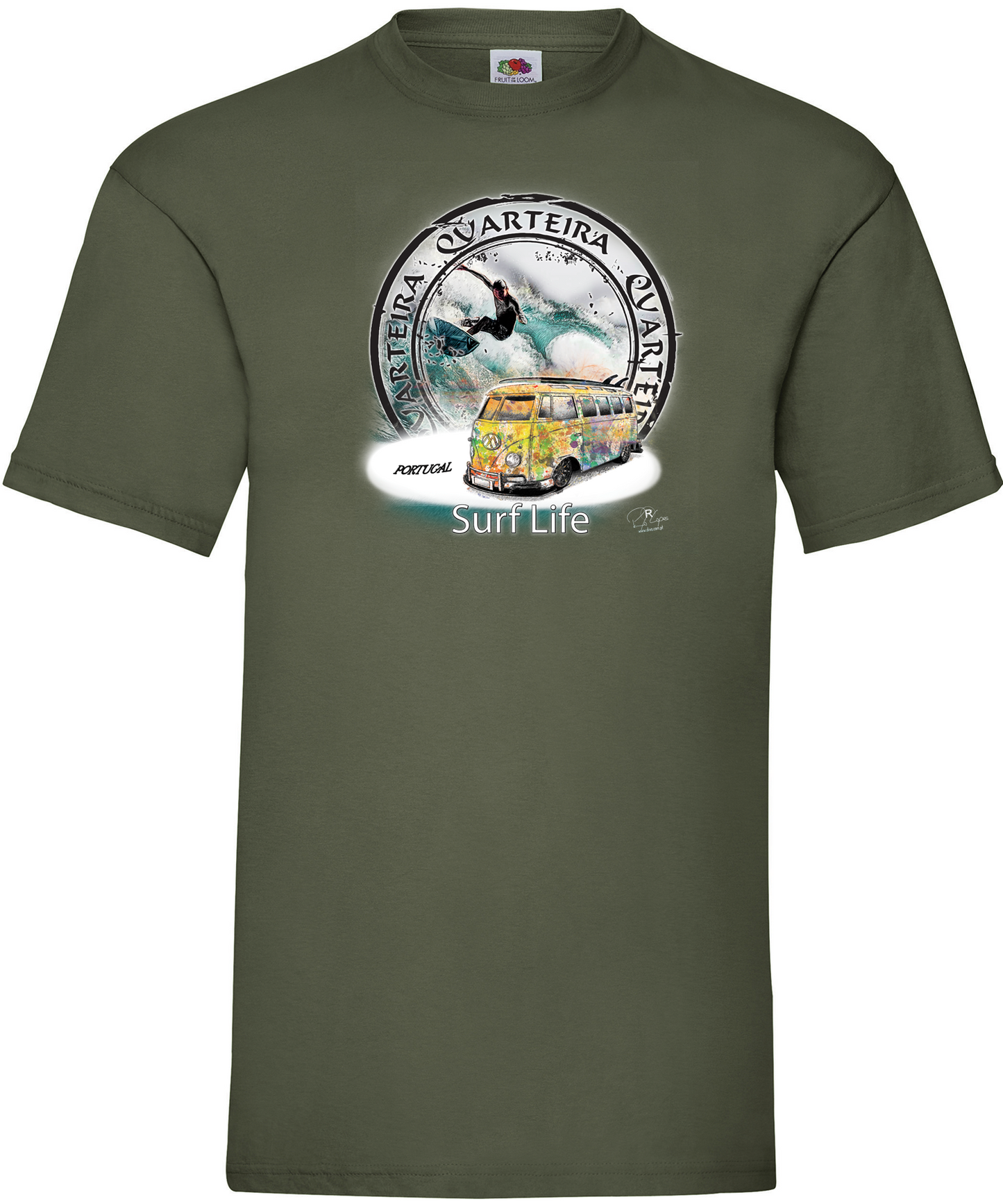 T-shirt Surf Life Quarteira