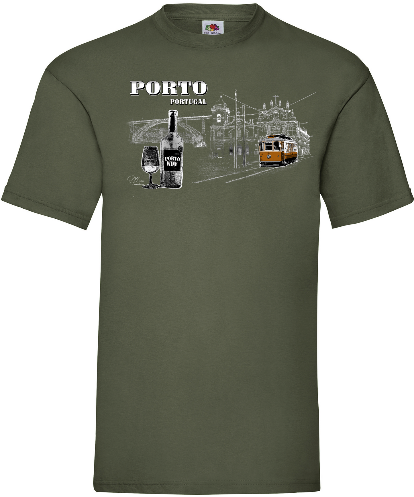 T-shirt Monumentos Porto