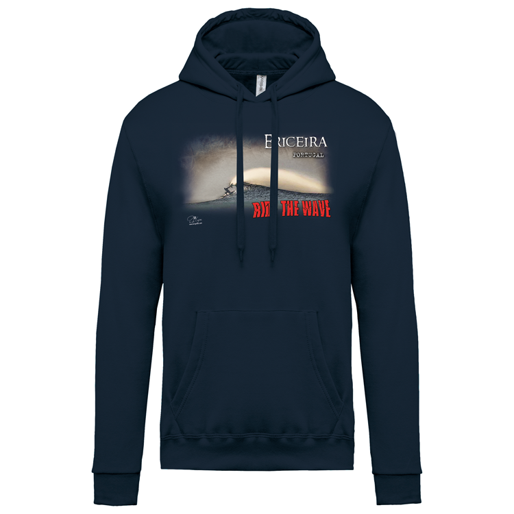 Sweatshirt Kariban com Capuz Ride the Wave Ericeira