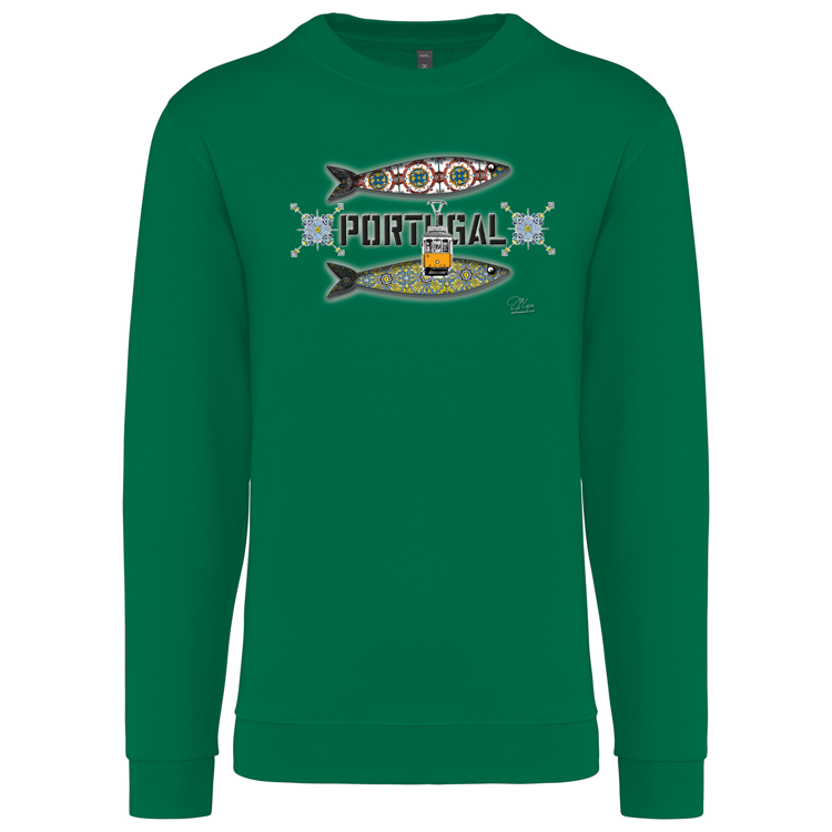 Sweatshirt Kariban sem Capuz Duas Sardinhas Coimbra