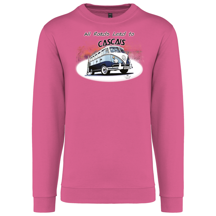 Sweatshirt Kariban sem Capuz All Roads Lead to Cascais