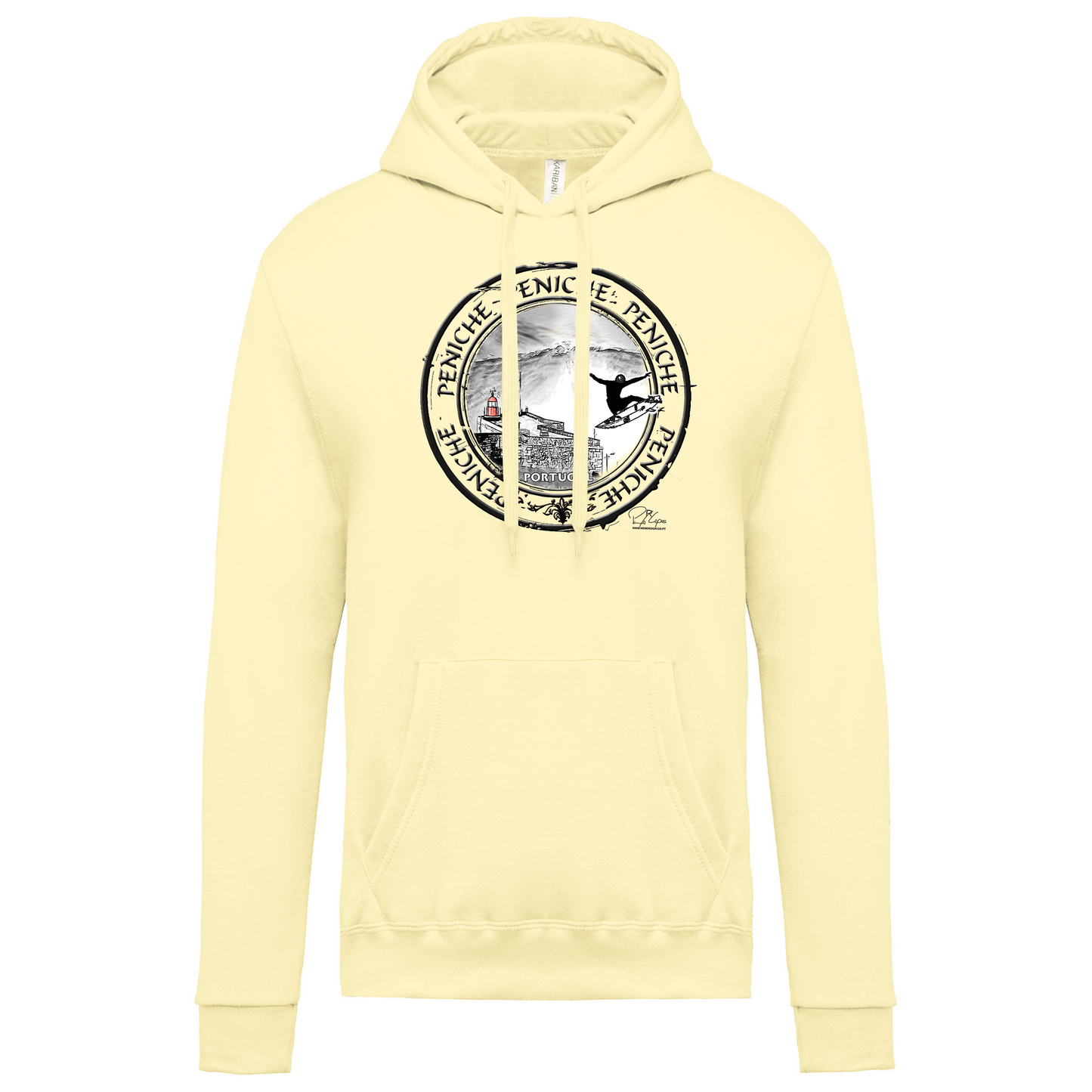 Sweatshirt Kariban com Capuz Selo Peniche