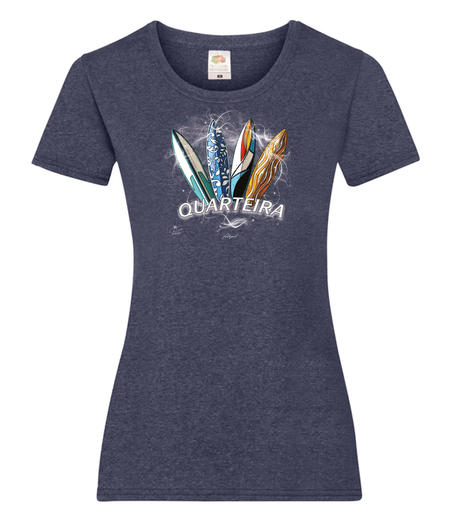 T-shirt Senhora Surfboards Quarteira