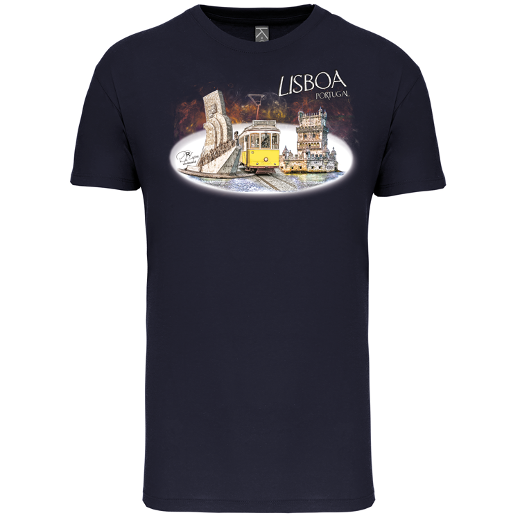 T-Shirt Algodão Biológico Monumentos Belém