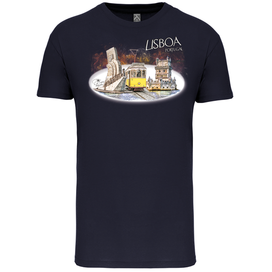 T-Shirt Algodão Biológico Monumentos Belém
