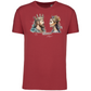 T-Shirt Algodão Biológico King and Queen Óbidos