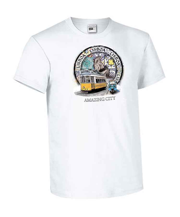 T-shirt Kids Amazing City Lisboa