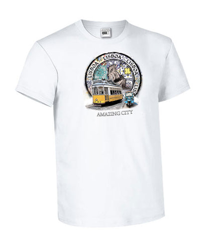 T-shirt Kids Amazing City Lisboa