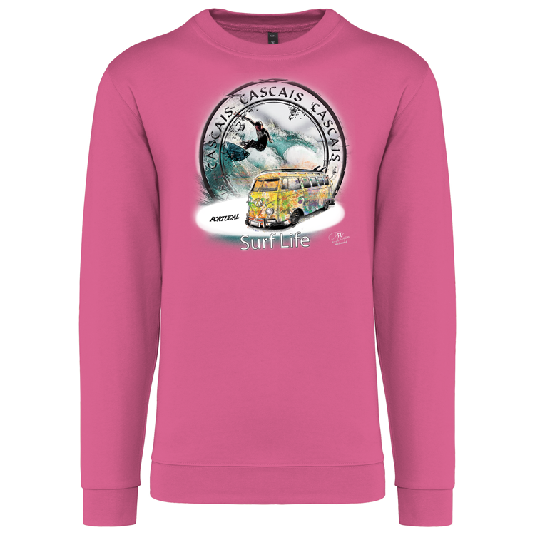 Sweatshirt Kariban sem Capuz Surf Life Cascais