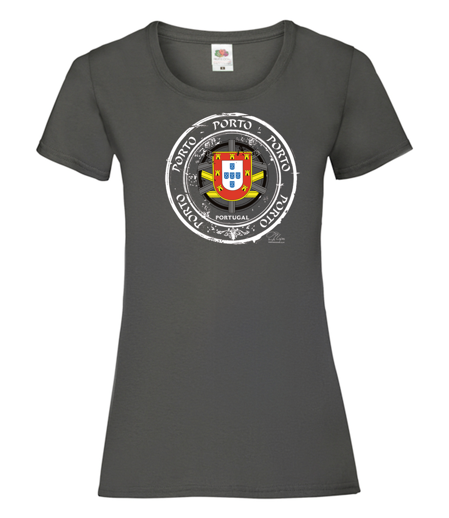 T-shirt Senhora Selo Escudo Porto