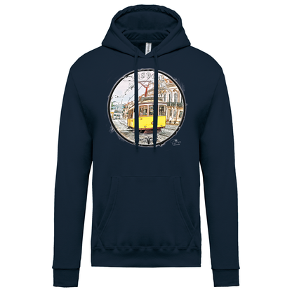Sweatshirt Kariban com Capuz Calçada do Combro