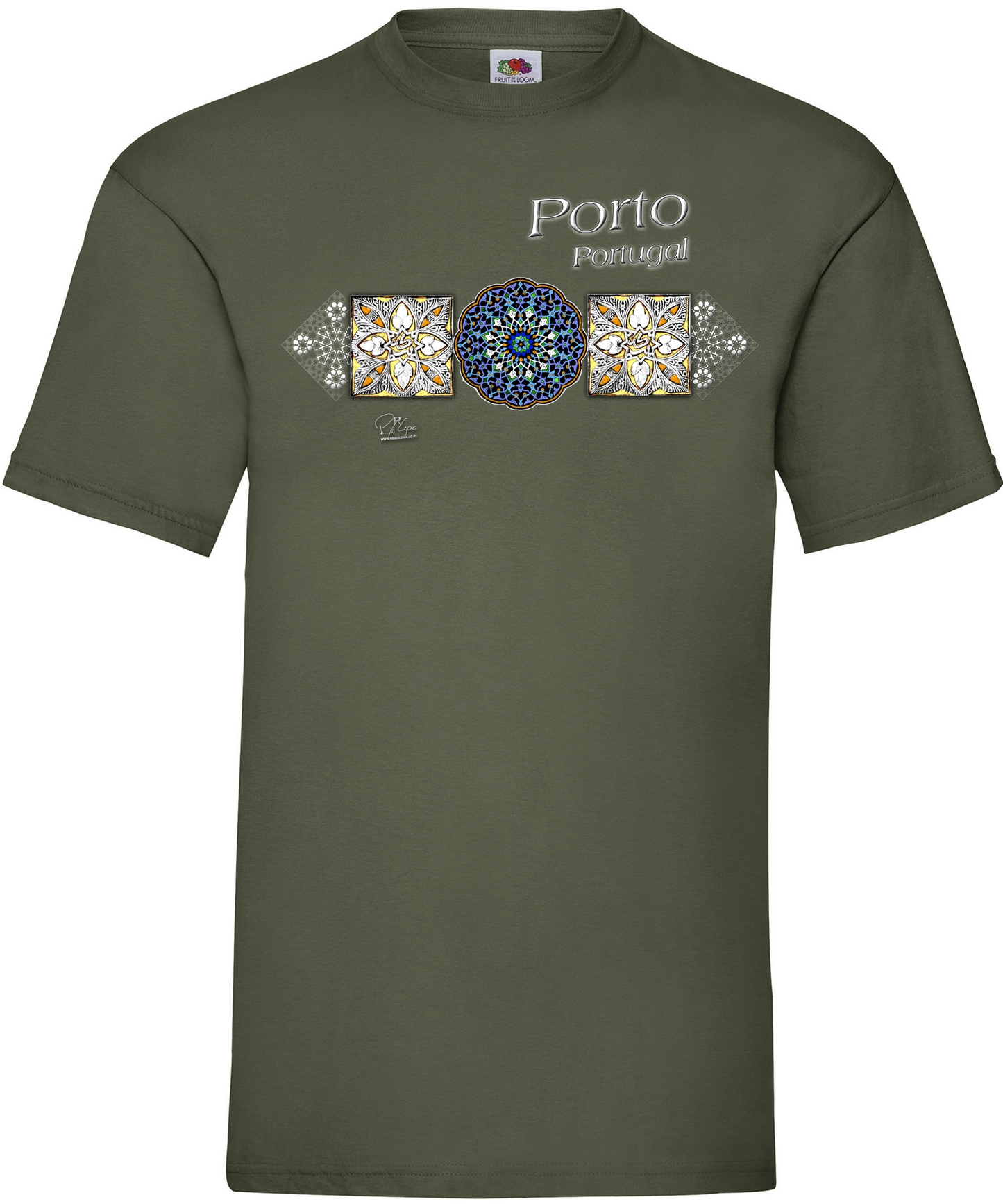 T-shirt Azulejo Árabe Porto