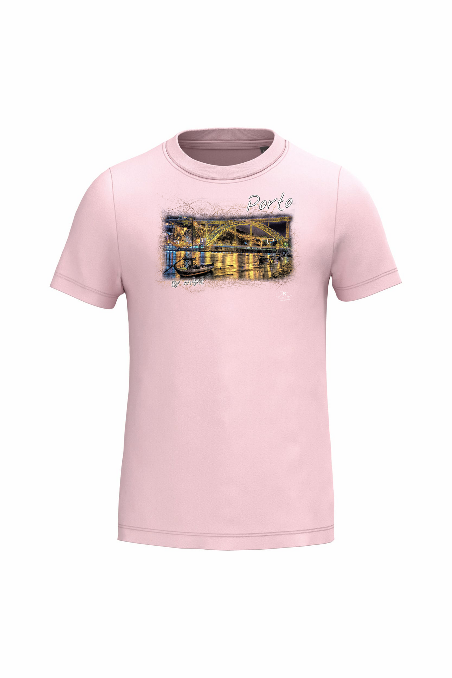 T-shirt de Criança Kariban Porto By Night