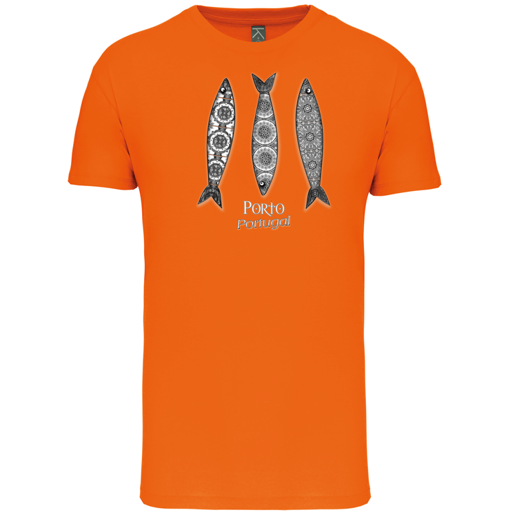 T-Shirt Algodão Biológico 3 Sardinhas Porto