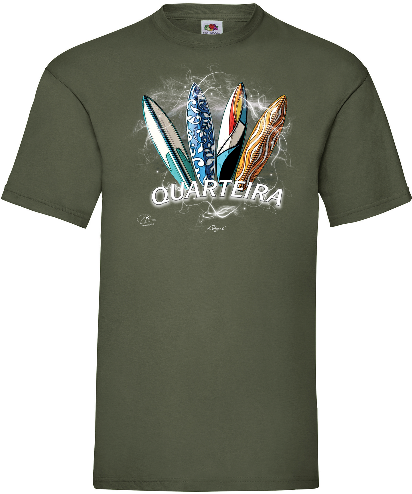 T-shirt Surfboards Quarteira