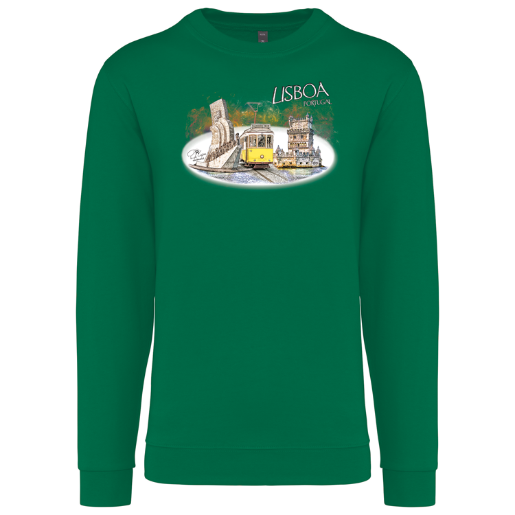 Sweatshirt Kariban sem Capuz Monumentos Belém