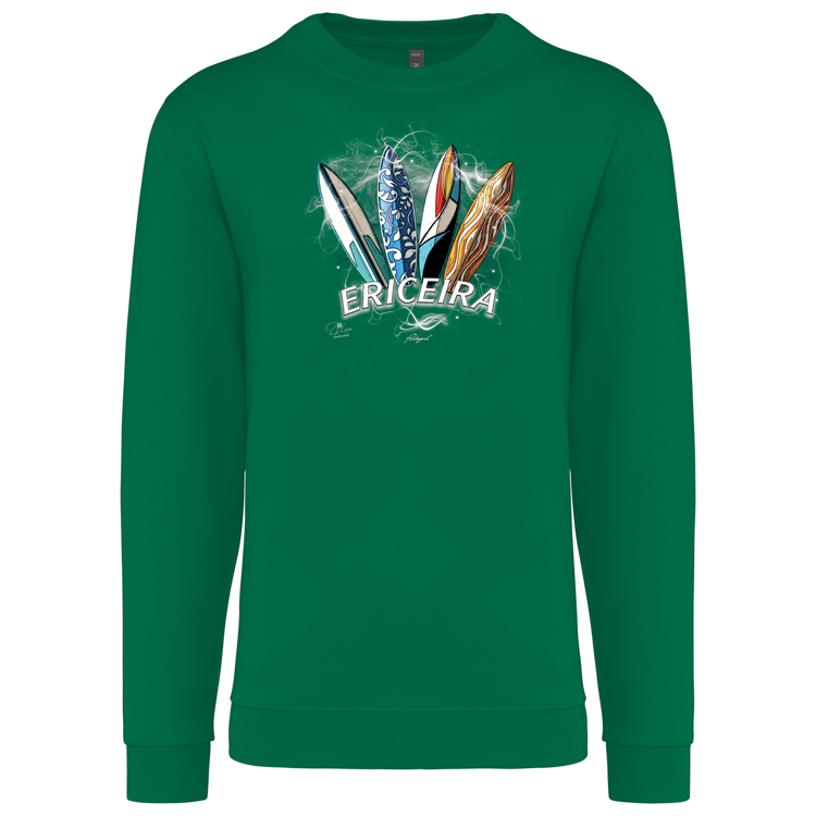 Sweatshirt Kariban sem Capuz Surfboards Ericeira